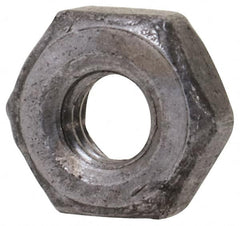 Value Collection - M2.5x0.45 Steel Right Hand Hex Nut - 4mm Across Flats, 1.6mm High, Uncoated - Americas Industrial Supply