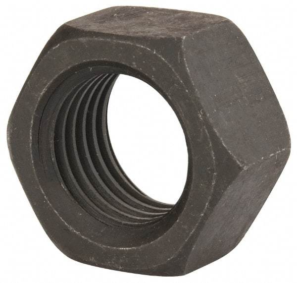 Value Collection - M22x2.50 Steel Right Hand Hex Nut - 32mm Across Flats, 18mm High, Uncoated - Americas Industrial Supply