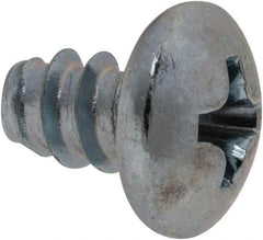 Value Collection - #8 Pan Head Phillips Sheet Metal Screw - Steel, 1/4" Length Under Head, Grade 2 - Americas Industrial Supply