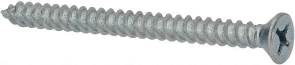 Value Collection - #14 Flat Head Phillips Sheet Metal Screw - Steel, 3" OAL, Grade 2 - Americas Industrial Supply