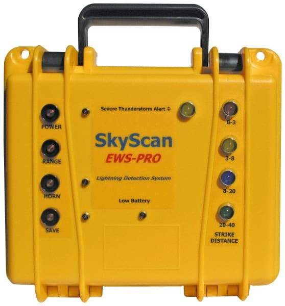 SkyScan - Weather Detectors & Alarms Type: Lightning Detector Range (Miles): 40 - Americas Industrial Supply