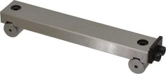 Value Collection - 6 Inch Long x 1 Inch Wide x 0.0002 Inch Center to Center Accuracy, 0.0001 Inch Parallelism, 5 Inch Between Rolls, Sine Bar - Steel, Includes Back Plate - Americas Industrial Supply