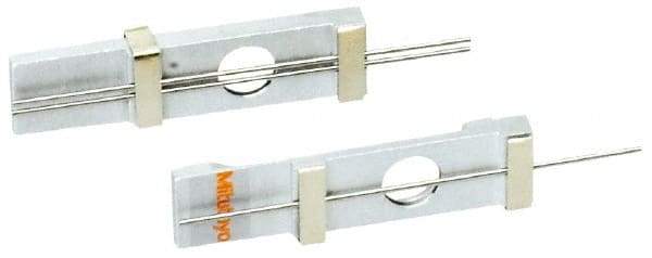 Mitutoyo - 24 TPI, 0.04 Inch Pitch, 1-1/8 Inch Long, Thread Pitch Diameter Measuring Wire - 0.0241 Inch Nominal Best Wire Diameter, 0.0375 Inch Nominal Constant, 3 Pieces - Americas Industrial Supply