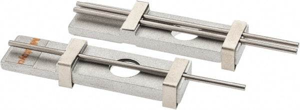 Mitutoyo - 12 TPI, 0.08 Inch Pitch, 2-1/4 Inch Long, Thread Pitch Diameter Measuring Wire - 0.0481 Inch Nominal Best Wire Diameter, 0.0751 Inch Nominal Constant, 3 Pieces - Americas Industrial Supply