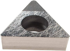 Komet - TOGX090204 Grade CBN57 CBN Boring Insert - Uncoated, 60° Triangle, 8° Relief Angle, 5.6mm Inscr Circle, 2.5mm Thick, 0.4mm Corner Radius - Americas Industrial Supply