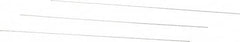 Van Keuren - 56 TPI, 0.0179 Inch Pitch, 2 Inch Long, Thread Pitch Diameter Measuring Wire - 0.0103 Inch Nominal Best Wire Diameter, 0.0155 Inch Nominal Constant, 3 Pieces - Americas Industrial Supply