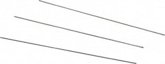 Van Keuren - 0.7mm Pitch, 1-1/2 Inch Long, Thread Pitch Diameter Measuring Wire - 0.4mm Nominal Best Wire Diameter, 0.0239 Inch Nominal Constant, 3 Pieces - Americas Industrial Supply