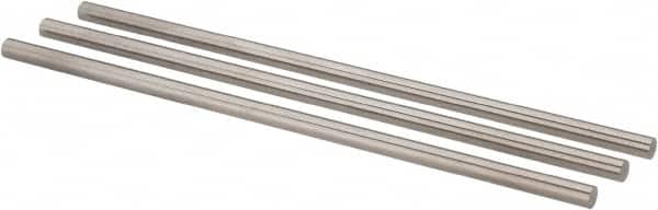 Van Keuren - 8 TPI, 0.13 Inch Pitch, 1-1/2 Inch Long, Thread Pitch Diameter Measuring Wire - 0.0646 Inch Nominal Best Wire Diameter, 0.0811 Inch Nominal Constant, 3 Pieces - Americas Industrial Supply