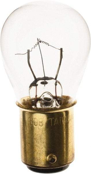 Value Collection - 28 Volt, Incandescent Miniature & Specialty S8 Lamp - Bayonet Base - Americas Industrial Supply