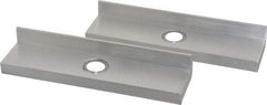 Wilton - 4-1/2" Jaw Width, Rubber Covered Aluminum, Vise Jaw Cap - Magnetic Attachment - Americas Industrial Supply