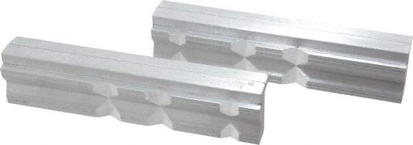 Wilton - 5" Jaw Width, Aluminum, Vise Jaw Cap - Magnetic Attachment - Americas Industrial Supply