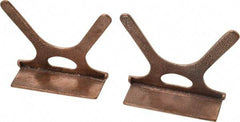 Wilton - 3-1/2" Jaw Width, Copper, Vise Jaw Cap - Americas Industrial Supply