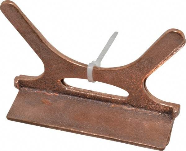 Wilton - 4-1/2" Jaw Width, Copper, Vise Jaw Cap - Americas Industrial Supply