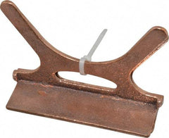 Wilton - 4-1/2" Jaw Width, Copper, Vise Jaw Cap - Americas Industrial Supply