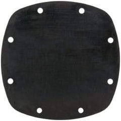 Made in USA - 1 Piece Vise Diaphragm - Rubber, 6" Wide, 6" High - Americas Industrial Supply