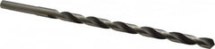 Michigan Drill - 35/64" Drill, 118° Point, High Speed Steel Silver Deming & Reduced Shank Drill Bit - Oxide Finish, 12" OAL, Straight Shank, 9" Flute Length, Right Hand Cut, Standard Point, Spiral Flute, Regular Spiral - Americas Industrial Supply