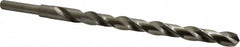 Michigan Drill - 45/64" Drill, 118° Point, High Speed Steel Silver Deming & Reduced Shank Drill Bit - Oxide Finish, 12" OAL, Straight Shank, 9" Flute Length, Right Hand Cut, Standard Point, Spiral Flute, Regular Spiral - Americas Industrial Supply