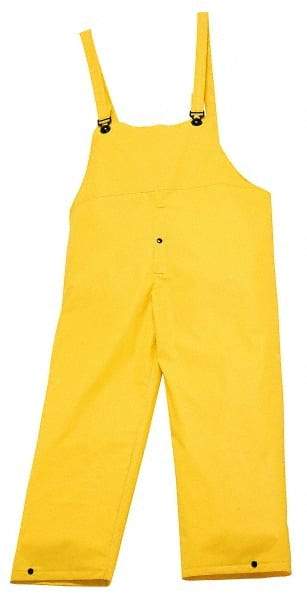 Helly Hansen - Size S, Yellow, Rain Bib Overall - 1 Pocket, Open Ankle - Americas Industrial Supply