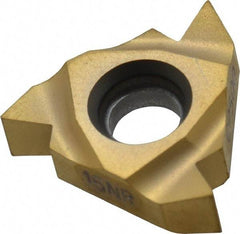 Seco - 16NR Internal Right Hand 8 NPT Laydown Threading Insert - Grade CP500, TiAlN/TiN Coated Carbide - Americas Industrial Supply