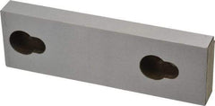 Kurt - 5.969" Wide x 1.88" High x 0.725" Thick, Step Vise Jaw - Steel, Fixed Jaw, Compatible with 6" Vises - Americas Industrial Supply