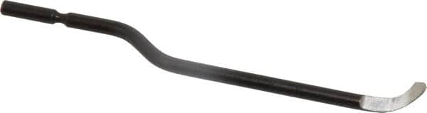 Shaviv - E Right-Handed High Speed Steel Deburring Swivel Blade - Use on Cross Hole Surfaces, Adjustable - Americas Industrial Supply