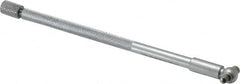 SPI - 5/16 to 1/2 Inch, 5-7/8 Inch Overall Length, Telescoping Gage - 4 Inch Long Handle, Hardened Tool Steel, Satin Chrome Finish - Americas Industrial Supply