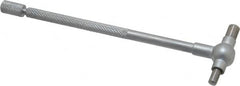 SPI - 3/4 to 1-1/4 Inch, 4.4 Inch Overall Length, Telescoping Gage - 4 Inch Long Handle, Hardened Tool Steel, Satin Chrome Finish - Americas Industrial Supply