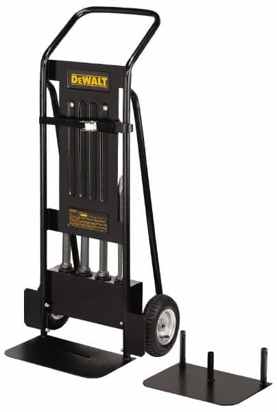 DeWALT - Hammer Truck - Swept Back, Continuous Handle, Steel, Semi-Pneumatic Wheels - Americas Industrial Supply