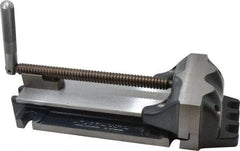 Cardinal Tool - 8" Jaw Opening Capacity x 2" Throat Depth, Horizontal Drill Press Vise - 6" Wide Jaw, Stationary Base, Rapid Action, 17" OAL x 3-7/8" Overall Height, Steel - Americas Industrial Supply