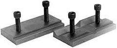 Cardinal Tool - 8" Wide x 3mm High, Step Vise Jaw - Hard, Steel, Fixed Jaw, Compatible with 8" Vises - Americas Industrial Supply
