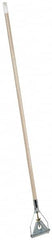 PRO-SOURCE - 48" Quick Connect Mop Handle - 1-1/8" Handle Diam, Metal Connector, Use with Wet Mops - Americas Industrial Supply