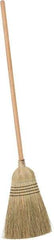 PRO-SOURCE - 60" OAL Corn Bristle Broom - Wood Handle - Americas Industrial Supply