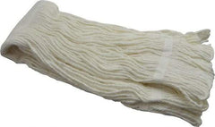 PRO-SOURCE - 5" White Head Band, Small Rayon Loop End Mop Head - 4 Ply, Clamp Jaw Connection, Use for General Purpose - Americas Industrial Supply