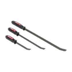 Mayhew - 3 Piece Screwdriver Pry Bar Set - 1/2" Head Width, Includes 12, 17 & 25" Lengths - Americas Industrial Supply