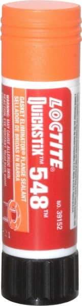 Loctite - 19 g Stick Orange Polyurethane Gasket Sealant - 300.2°F Max Operating Temp, 24 hr Full Cure Time, Series 548 - Americas Industrial Supply