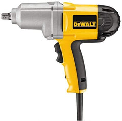 DeWALT - 1/2 Inch Drive, 345 Ft./Lbs. Torque, Pistol Grip Handle, 2,100 RPM, Impact Wrench - 7.5 Amps, 110 Volts - Americas Industrial Supply