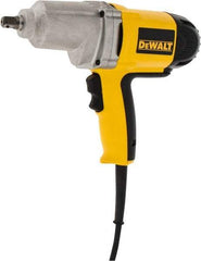 DeWALT - 1/2 Inch Drive, 345 Ft./Lbs. Torque, Pistol Grip Handle, 2,100 RPM, Impact Wrench - 7.5 Amps, 110 Volts - Americas Industrial Supply