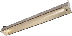 TPI - 46" Long x 5-1/2" Wide x 3-3/8" High, 120 Volt, Infrared Suspended Heater - Americas Industrial Supply