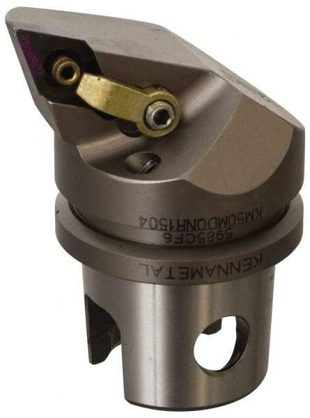 Kennametal - Left Hand Cut, Size KM32, DN.. Insert Compatiblity, External Modular Turning & Profiling Cutting Unit Head - 22mm Ctr to Cutting Edge, 35mm Head Length, Through Coolant, Series Kenloc - Americas Industrial Supply