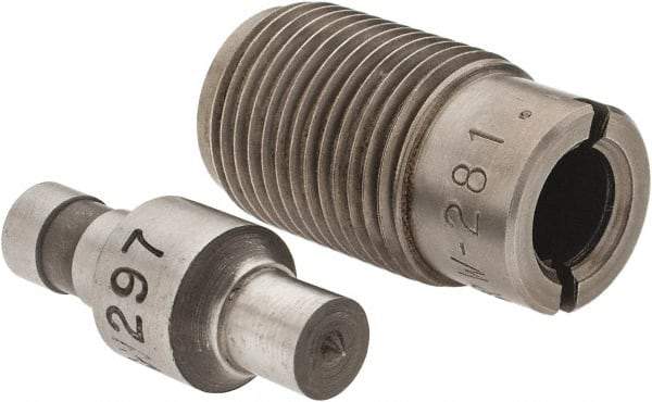 Roper Whitney - 19/64" Round Punch & Die Set - 3-1/4" Deep - Americas Industrial Supply