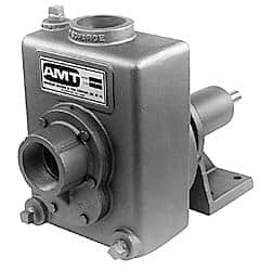 American Machine & Tool - 2 Inch Outlet, Cast Iron, Pedestal Mount Pump - F.G. Casing Seal, Pedestal Pump - Americas Industrial Supply