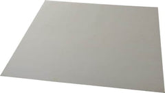 Made in USA - 12" Long, 12" Wide, Silicone Rubber Foam Sheet - 50 to 60 Durometer, White, -20 to 500°F, 640 psi Tensile Strength, Plain Backing, Stock Length - Americas Industrial Supply