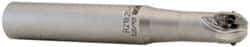 Seco - 1-1/4" Cut Diam, 1.1" Max Depth of Cut, 1-1/4" Shank Diam, 6.21" OAL, Indexable Ball Nose End Mill - 3-1/2" Head Length, Straight Shank, R218.20 Toolholder, 218.20-160.R Insert - Americas Industrial Supply
