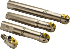Seco - 1-1/4" Cut Diam, 1.1" Max Depth of Cut, Indexable Ball Nose End Mill - 1.57" Head Length, M16 Modular Connection, R218.20 Toolholder, 218.20 160.R Insert - Americas Industrial Supply
