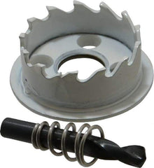 Lenox - 1-1/2" Diam, 1/2" Cutting Depth, Hole Saw - Carbide-Tipped Saw, Toothed Edge - Americas Industrial Supply