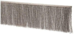 PRO-SOURCE - 5/16" Back Strip Brush Width, Stainless Steel Back Strip Brush - 6" Bristle Length, Stainless Steel, 36" OAL - Americas Industrial Supply