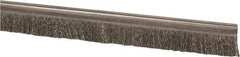 PRO-SOURCE - 5/16" Back Strip Brush Width, Stainless Steel Back Strip Brush - 1" Bristle Length, Stainless Steel, 72" OAL - Americas Industrial Supply