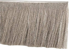 PRO-SOURCE - 1/2" Back Strip Brush Width, Stainless Steel Back Strip Brush - 6" Bristle Length, Stainless Steel, 36" OAL - Americas Industrial Supply
