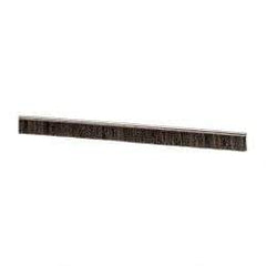 PRO-SOURCE - 1/2" Back Strip Brush Width, Stainless Steel Back Strip Brush - 1" Bristle Length, Stainless Steel, 72" OAL - Americas Industrial Supply