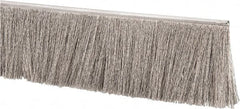 PRO-SOURCE - 1/2" Back Strip Brush Width, Stainless Steel Back Strip Brush - 3" Bristle Length, Stainless Steel, 72" OAL - Americas Industrial Supply